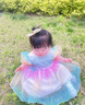 G.duck女童連衣裙夏季洋氣嬰幼兒衣服0一3歲女寶寶公主裙小女孩夏天裙子 彩色 80 尺碼7-11月【75-85cm】 曬單實(shí)拍圖