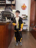 G.DUCKKIDS童裝男童套裝春秋季兒童運動(dòng)套裝2024新款中大童夜光服兩件套 藏青色 160 建議身高150-160cm年齡12-13歲 曬單實(shí)拍圖