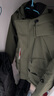 鴨鴨（YAYA）【王一博同款】戶外登山羽絨服男士2024冬季新款短款加厚外套YX 軍綠色 L /175 曬單實(shí)拍圖