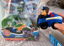 汪汪隊立大功（PAW PATROL）巡邏隊生日禮物男孩女孩兒童玩具車救援賽車-警車+阿奇 曬單實拍圖