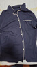 京東京造【10A抑菌】A類一等品50支純棉情侶睡衣女男春家居服紺青XL 曬單實(shí)拍圖