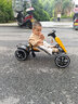 京物質(zhì)選兒童卡丁車四輪3-6-10歲男孩電動(dòng)車免安裝可折疊遙控玩具車可坐人 K9雙驅(qū)-象牙白 | 藍(lán)牙/射燈/遙控 2025升級(jí)豪華款長續(xù)航四輪卡丁車 曬單實(shí)拍圖