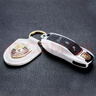 創(chuàng  )勛（CHUANGXUN）保時(shí)捷汽車(chē)改裝卡宴鑰匙套911卡曼macan邁卡邁凱殼帕拉梅拉718扣 黑扣+琉星灰左右殼（不含中框） . 曬單實(shí)拍圖