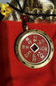 龍虎山文創(chuàng  )官方旗艦店天然正品朱砂山鬼花錢(qián)道家本命年護身符吊墜項鏈 祝?？?天干地支山鬼花錢(qián)3.5cm 曬單實(shí)拍圖