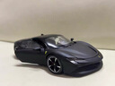 法莫奇車模1:18法拉利SP3 Daytona汽車模型仿真合金手辦送男友生日禮物 1:18法拉利SP3黑色碳纖維紋理版( 曬單實(shí)拍圖