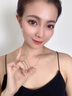 Cindy Kelly輕奢高級(jí)感項(xiàng)鏈女精致實(shí)用鎖骨鏈走心生日七夕情人節(jié)禮物送女友 玫瑰金 曬單實(shí)拍圖