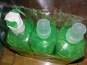 立白青檸洗潔精大瓶1kg*3瓶食品用維E精華去重油不傷手餐具果蔬適用 曬單實(shí)拍圖
