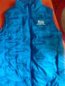 雪中飛【集合】?jì)和鸾q服羽絨馬甲男中大童裝輕薄羽絨外套女童冬季背心 湖藍色 150 曬單實(shí)拍圖