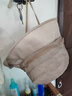 凡飾（FANCET）桑蠶絲遮陽帽女夏季優(yōu)雅卷邊帽子輕薄真絲防曬漁夫帽送媽媽禮物 曬單實(shí)拍圖
