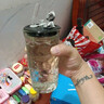 戶外野餐小熊吸管鉆石杯高顏值玻璃杯帶蓋果汁飲料杯創(chuàng)意ins水杯 隨機(jī)顏色一個裝 曬單實(shí)拍圖