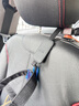 3W Auto-life汽車用翻毛皮車載掛鉤座椅背掛鉤多功能后排金屬掛鉤車內(nèi)收納掛鉤 皮革款-經(jīng)典黑【單個(gè)】 曬單實(shí)拍圖