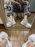 H8奢椰子鞋350滿天星鞋子男鞋2025新款透氣網(wǎng)面莆田休閑運(yùn)動(dòng)跑步鞋 白滿天星（BT版本） 42 曬單實(shí)拍圖