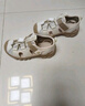 泰蘭尼斯夏季新款兒童涼鞋男童包頭溯溪鞋女童戶(hù)外運動(dòng)沙灘鞋 杏色  27 曬單實(shí)拍圖