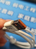 那物充電線Type-C數據線100w超級快充線6A編織防折斷USB-C加粗耐用車載適用華為榮耀小米vivo手機oppo 一條裝【雅灰白】100W/88W/66W超級快充 1米 曬單實拍圖