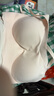 華歌爾藍(lán)標(biāo)內(nèi)衣女無(wú)鋼圈棉感貓耳插片細(xì)肩帶無(wú)痕舒適背心文胸罩 升級(jí)貓兒杯-粉膚色 L 曬單實(shí)拍圖