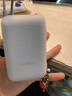 TAFN適用小米充電寶保護套小米自帶線口袋版充電寶10000mAh硅膠保護套透氣移動電源全包保護磨砂硅膠套 10000毫安22.5w磨砂透明殼 （送隨機貼紙+手提繩） 曬單實拍圖