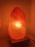 ciaodo喜馬拉雅鹽燈巴基斯坦香薰臺燈臥室床頭氛圍燈老板桌面擺件招財燈 精選6-8斤-胡桃木底座-插電款 曬單實(shí)拍圖