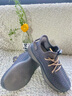 暇步士（Hush Puppies）童鞋新款兒童椰子鞋男童春秋戶外網(wǎng)面透氣軟底輕便跑步休閑運(yùn)動鞋 HP4243灰色款 39 曬單實(shí)拍圖