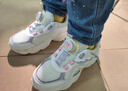 米菲童鞋女童運動(dòng)鞋2025新款春秋防滑輕便透氣百搭休閑白鞋兒童跑步鞋 白淺紫 /(雙網(wǎng)-腳長(cháng)+1cm=鞋內長(cháng)) 34 鞋內長(cháng)21.9cm 曬單實(shí)拍圖