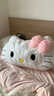 卡馳慕寧HelloKitty貓抱枕靠枕墊毛絨kt靠枕床頭靠墊宿舍大靠背墊汽車可愛 KT貓抱枕 含枕芯 kt貓抱枕【重量1公斤左右長+寬100厘米 曬單實(shí)拍圖