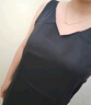 貓人（MiiOW）吊帶背心女士冰絲涼感仿絲緞面內搭無(wú)痕外穿美背百搭打底上衣 曬單實(shí)拍圖