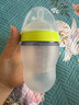 可么多么奶瓶新生嬰兒寬口徑硅膠防脹氣寶寶奶瓶仿母乳奶瓶 綠色 250ml 曬單實拍圖