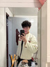 安初夏美式皮衣外套男生酷帥穿搭套裝秋季復(fù)古機(jī)車服夾克搭配潮流一整套 白色三件套 L 【加購優(yōu)先發(fā)貨】 曬單實(shí)拍圖