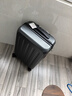 ELLE22英寸石墨灰行李箱拉鏈萬向輪旅行箱時尚拉桿箱 曬單實拍圖