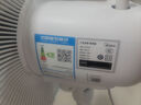 美的（Midea）電風扇 家用七葉立式落地扇宿舍臥室輕音節(jié)能搖頭桌面小風扇大風力空氣循環(huán)風扇 SAF30AC  曬單實拍圖