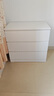 宜家（IKEA）MALM馬爾姆臥室家用斗柜收納柜床邊柜抽屜柜簡約雜物柜 三屜柜白色 其他 曬單實拍圖