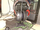 HyperX極度未知颶風2/3有線無線頭戴式耳機游戲耳機靈音聲卡FPS 全新原裝 颶風2黑紅 靈音+耳機架 曬單實拍圖