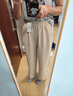 紀(jì)柏女褲棉麻女裝亞麻夏季女款休閑褲女2025年新款夏款薄款直筒闊腿褲 麻本色【高品質(zhì)棉麻】 M 建議【91-105斤】 曬單實拍圖