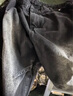 Homlean高街微喇牛仔褲男秋季美式vibe修身直筒長(zhǎng)褲子YX03黑色2XL 曬單實(shí)拍圖