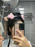 默研（MOYAN）新中式花瓣流蘇發(fā)簪公主風(fēng)超仙U型合金發(fā)釵古風(fēng)漢服盤(pán)發(fā)兩齒發(fā)梳 粉藍錦鯉 曬單實(shí)拍圖