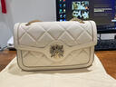 VANESSA HOGAN VH女包茵然系列妮雅菱格包太陽(yáng)神鏈條單肩斜挎包生日禮物送女友 米白 曬單實(shí)拍圖