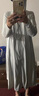 蕉下（beneunder）防曬服長款女冰絲涼感海邊沙灘透氣全身防曬AL90224漫暮黑XL 曬單實拍圖