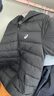 asics亞瑟士童裝25年冬季兒童柔軟舒適三防輕薄保暖羽絨服【高充絨量】 黑色 清潔度1000-鴨絨 175 充絨量117.3g 曬單實(shí)拍圖