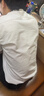 HLA海瀾之家短袖襯衫男夏25斜紋尖領商務紳士純色襯衣男 曬單實拍圖