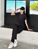 FILA 斐樂官方女子針織短袖領(lǐng)航POLO衫2025夏季新款時(shí)尚休閑涼感上衣 傳奇藍(lán)-NV L 170/88A/L 曬單實(shí)拍圖