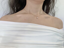 愛的約定18K彩金四葉草項(xiàng)鏈女2025新款玫瑰金生日送女友七夕情人節(jié)禮物 18K玫瑰金莫桑鉆吊墜+S925鏈 曬單實(shí)拍圖