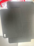 zoyu iPad Pro保護(hù)套air7平板殼2025款磁吸iPad11英寸輕薄10代適用蘋果air6雙面夾5旋轉(zhuǎn)可拆分升高支架 黑色【配鋼化膜】 2025款iPad11【A16芯片】/第十代 曬單實拍圖