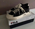 斐樂(lè)（FILA）官方LOOP女鞋帆布鞋新款休閑運(yùn)動(dòng)鞋小白鞋板鞋斷層鞋 黑-BK 36.5 曬單實(shí)拍圖