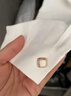 百圖betu女裝春季新款襯衫飄帶設計感溫柔雪紡長(cháng)袖襯衫女2302T34 米白 L 曬單實(shí)拍圖