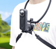 奇葉掛脖支架適用影石insta x5全景相機配件x4脖子支架instax5第一視角x3摩托車(chē)自行車(chē)拍攝 曬單實(shí)拍圖