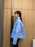 波司登（BOSIDENG）2025新款輕薄羽絨服女短款90絨立領(lǐng)菱格寬松時(shí)尚外套B250135326 風(fēng)鈴淡藍(lán)|5A05 XS 155/80A 體重約110以?xún)?nèi) 曬單實(shí)拍圖