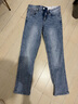 GXG男裝 淺藍(lán)色牛仔褲修身男長褲 24年夏新品G24X052003 牛仔藍(lán) M 曬單實(shí)拍圖
