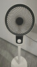 電風(fēng)扇空氣循環(huán)扇智能靜音大風(fēng)量搖頭扇家用辦公室風(fēng)扇遙控落地扇 強(qiáng)勁大風(fēng)力常規(guī)-黑-機(jī)械搖頭 曬單實(shí)拍圖