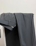 皮爾卡丹（pierre cardin）高端冰絲休閑褲男夏季薄款高彈力垂感免燙西褲男士商務(wù)休閑褲子男 6761B軍綠【冰絲高彈力】 35 腰圍【2尺75】 曬單實(shí)拍圖