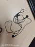 飛利浦（PHILIPS）有線耳機半入耳式 音樂耳機 3.5mm接口 電腦筆記本手機適用 網(wǎng)課辦公麥克風(fēng) TAE1008 黑色 曬單實拍圖