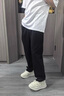 鞋子男冬季加絨加厚保暖棉鞋潮流百搭時尚老爹鞋增高厚底運動休鞋 白色 38 偏大建議買小一碼 曬單實拍圖